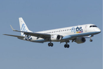 Flybe E195 jet