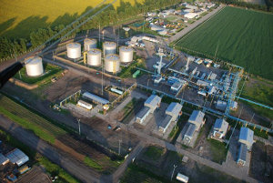 Part of JKX Oil & Gas' facilities in Ukraine.