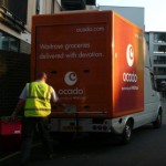 Ocado delivery van