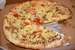Takeaway pizza