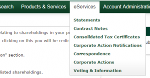 Voting for TD Direct Investing customers